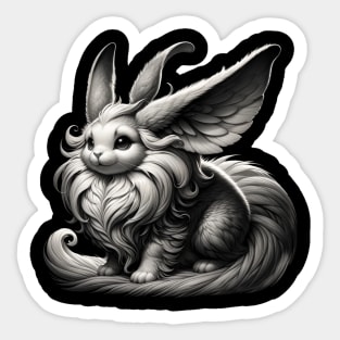 The Winged Mystical Creature Sticker